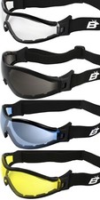 Birdz Boogie Skydiving Freefall Paragliding Parachute Para Sport Goggles + Pouch