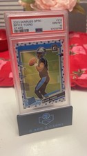Bryce Young - ROOKIE - 2023 Panini Donruss Optic - Stars Prizm (SSP) - PSA 10