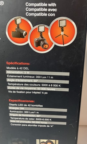 Energizer ENL-20K Digital Pro 42-Bulb LED Light **Brand New In Box** - Picture 6 of 6
