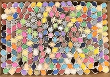 Copic Acrea 256 Paint Color Markers NEW 0.8mm Ink Paper Fabric Glass Plastic Art