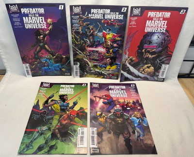 Marvel Predator Kills The Marvel Universe #1-5 (All 1st Print) *FREE SHIPPING*