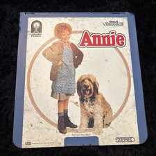 Annie Part Part 2 CED Video Disc Movie Set 9aR 9aR
