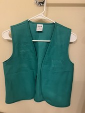 Girl Scouts Of America USA Uniform Vest Green Medium, retail $25