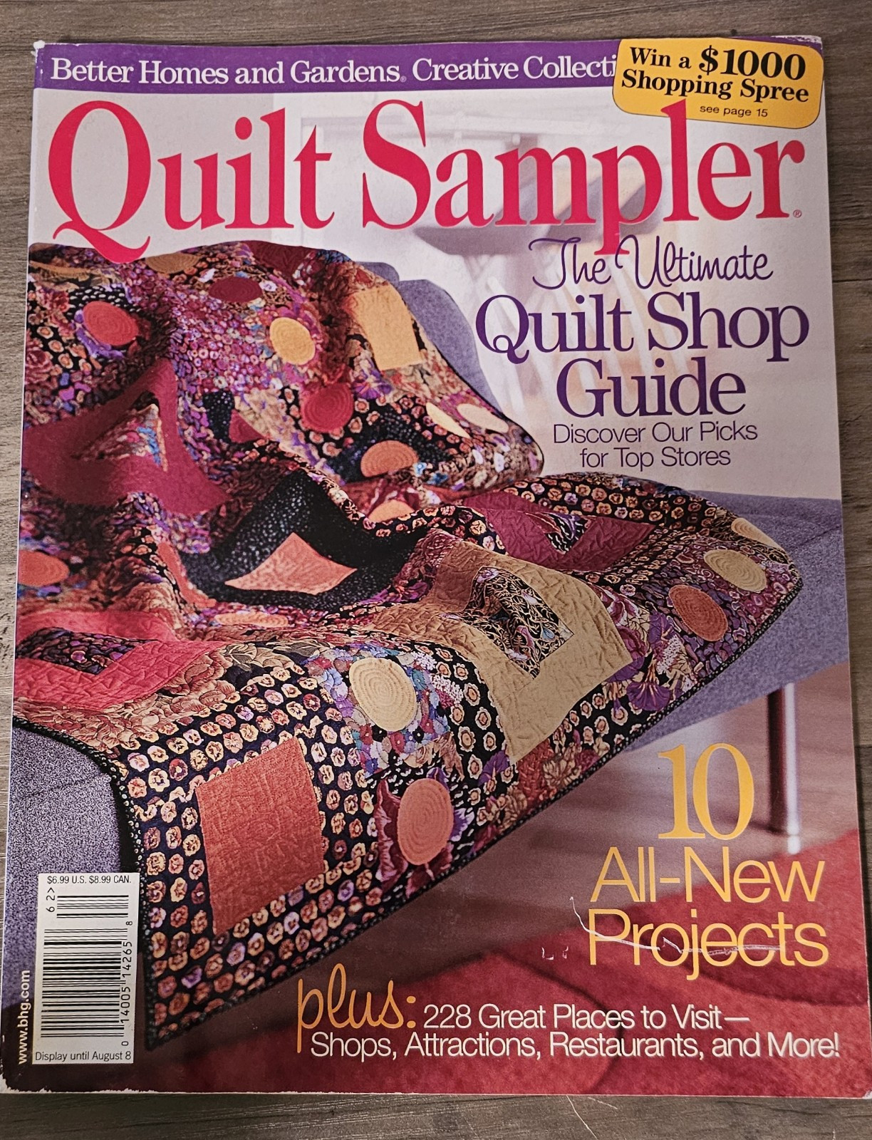 Better Homes & Garden, QUILT SAMPLER MAGAZINE Spring/Summer 2006