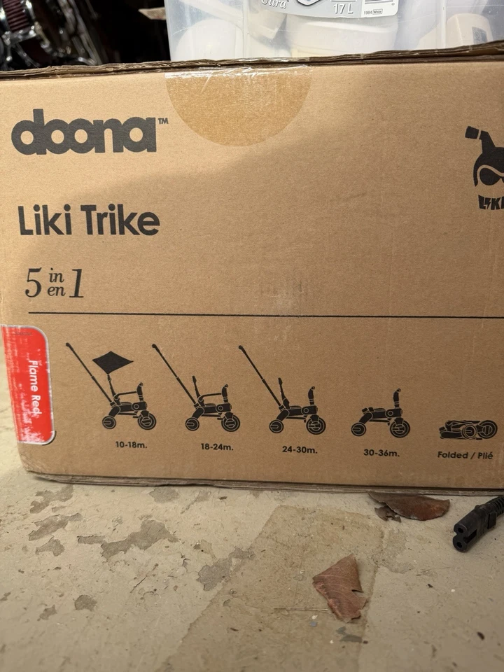 DOONA — трехколесный велосипед Liki S3 — огненно-красный - Изображение 3 из 4