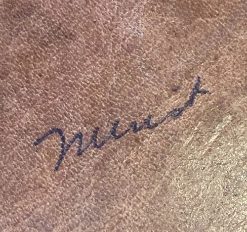 Fine WW II era, CBI, China Burma India, theater made leather portfolio, 1945 - Picture 4 of 12