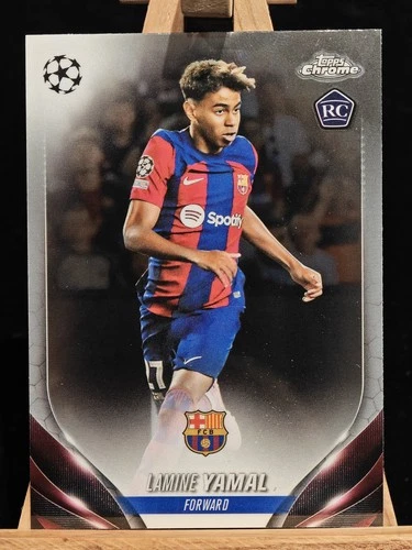 2023 Topps Chrome Lamine Yamal