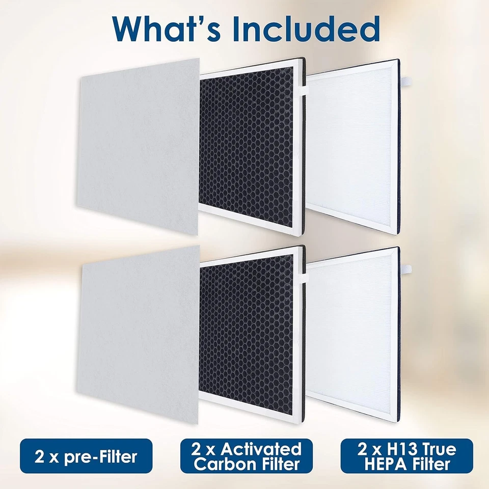 2-Pack Replacement Filters for InvisiClean Air Purifiers - Image 4 of 4