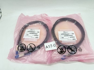 Lot of 2 New HP 691970-003 2M External Mini SAS HD to Mini SAS HD Cable 717433-0
