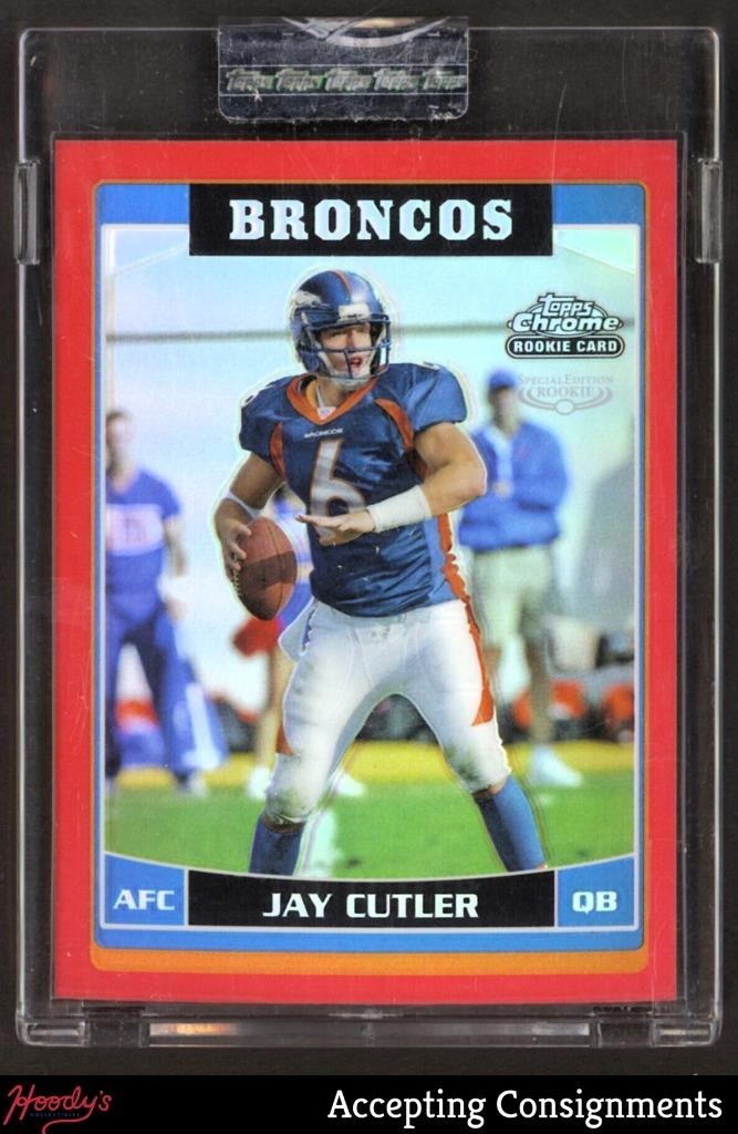 Jay Cutler Topps Chrome #229 Red Refractor