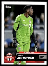 Sean Johnson 2023 Topps MLS #110 Toronto FC Soccer READ FREE SHIP AutographDen