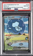 2024 POKEMON PAF EN-PALDEAN FATES SPECIAL ILLUSTRATION RARE #232 MEW EX PSA 10