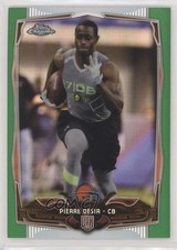 2014 Topps Chrome Green Refractor Pierre Desir #189 0w8