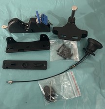 Key Lockable Two-Sided Gate Latch for Outdoor Fence, Operates 2 Side of the Gate