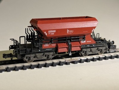 N Gauge - Fleischmann 8525 Hopper Wagon,   self unloading