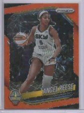 Angel Reese 2025 Panini Prizm WNBA Orange Velocity #92 Chicago Sky