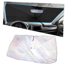 55.1 31.5 Inch Car Windshield Sun Shade Umbrella,Upgraded Foldable Car Sun