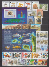 JERSEY 1994 COMPLETE YEAR SET WITH THE STAMPS MINT MNH