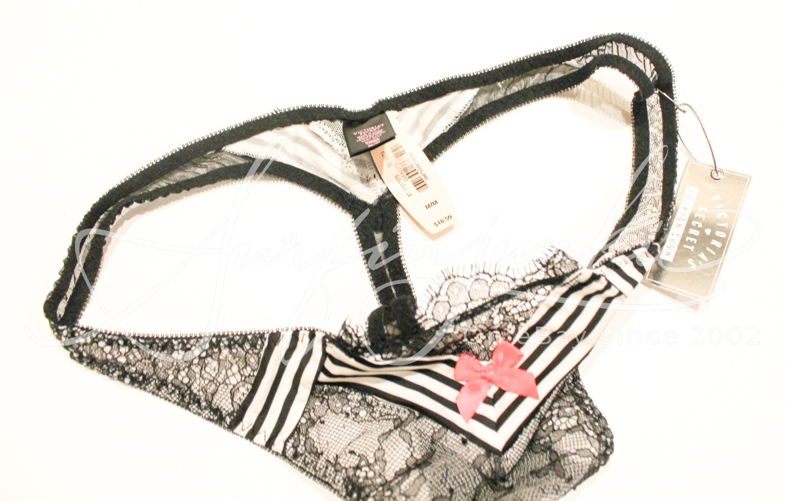 Victoria's Secret Vintage Panties Panty Lace Thong Bikini Fashion 2013 Medium M