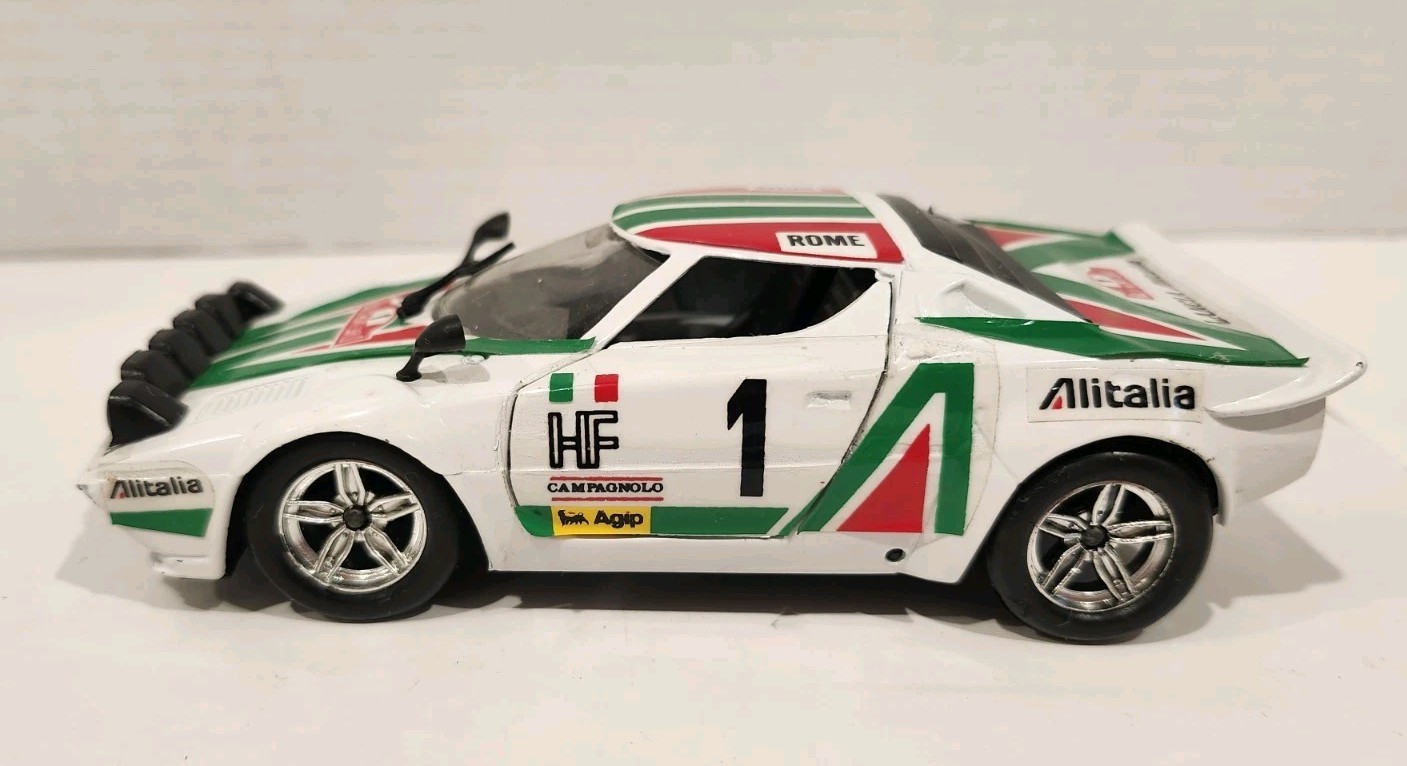 Lancia Stratos Rally  Monte Carlo 1977  Alitalia Number 1 1/43 Die Cast Model