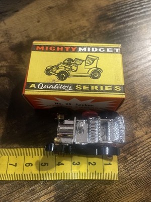 VINTAGE BENBROS NO.25 SPYKER MIGHTY MIDGET DIECAST MODELLAUTO BOXED