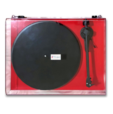 PRO-JECT Debut Carbon EVO Turntable High Gloss Red - Tonearm Needs Rewiring