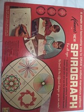 Kenner Spirograph Set w/ Pattern Guide, Gears...
