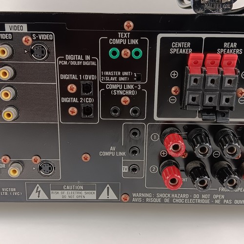 Vintage JVC RX-778VBK Stereo Receiver. Tested Working. No Remote. - Picture 11 of 24