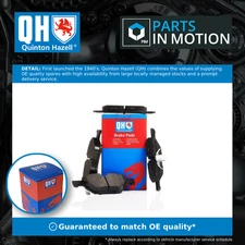 Brake Pads Set fits BMW 523 E60, E61 2.5 Front 04 to 10 QH 34116763617 Quality