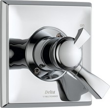 Delta T17051 Dryden Monitor 17 Series Dual Function Pressure - Chrome