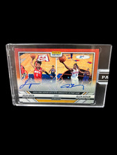 2021-22 ALLEN IVERSON, ROOKIE JALEN GREEN /10 Panini Instant DUAL AUTOS - SEALED