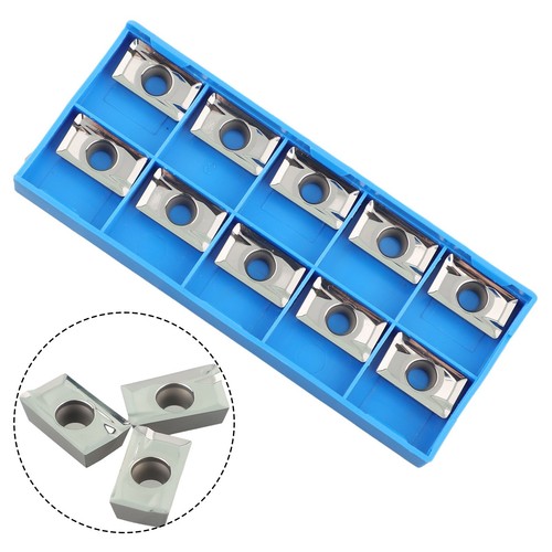 Versatile APKT1604PDERMA3 H01 Milling Carbide Inserts for Aluminum Pack of 10 - Photo 3/23