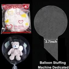 Clear Bobo Balloons 5PCS PVC Bubble Party Decoration Wide Mouth Transparent