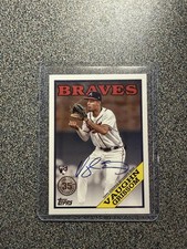 Topps 2023 Update Series Vaughn Grissom 1988 Autograph Rookie Braves #88BA-VG