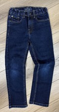 Lucky Brand Jeans Youth 6 Blue Dark Wash Skinny Adjustable Waist Stretch Denim