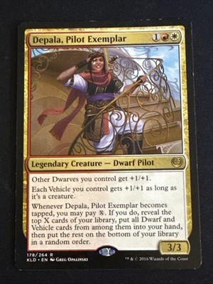 1x Depala, Pilot Exemplar (178) Kaladesh LP MTG Magic the Gathering x1 MKE
