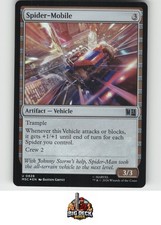 Spider-Mobile Commander: Marvel Super Heroes Uncommon 826 Foil MTG Near Mint