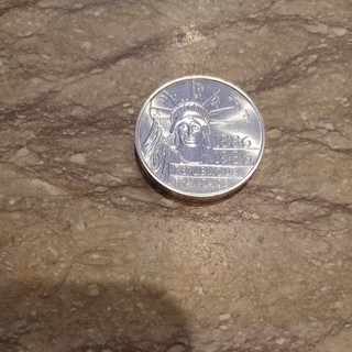 Piéfort Argent 100 Francs Liberté 1986 BU SPL