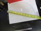 OPTICAL LENS 10 INCHES HUGE GLASS PLANO FLAT WINDOW OPTICS AS PICTURED G1-B-13