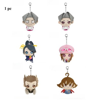 Ace Attorney Investigations Edgeworth Kay Yumihiko Plush Hanging Toy 