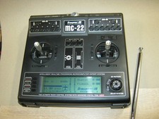 Graupner Sender MC 22  35 Mhz mit Akku ( Lipo)