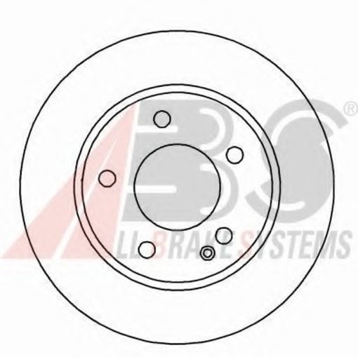 Fits A.B.S. 16985 Brake Disc