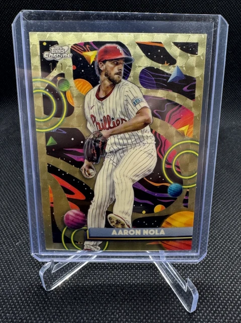 2025 Topps Cosmic Chrome Aaron Nola Superfractor 1/1 SP Phillies