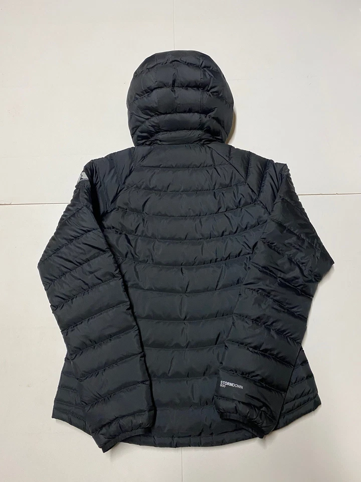Chaqueta Eddie Bauer 800 Storm Down para mujer mediana First Ascent Puffer con capucha Foto 3 de 4