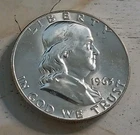1963-D BU Franklin Half Dollar 90% Silver - Free Shipping! #2