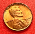 1948-D Lincoln Wheat Cent Penny GEM RED BU From an Original Bank Roll