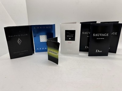 Dior Sauvage Sample Lot Homme Sport Ralphs Club Azzaro Chrome Vials