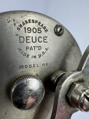 Moulinet De Pêche Vintage 1905 Shakespeare Deuce Modèle HD - Bait Casting Avec Boîte