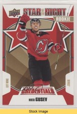 2019-20 Credentials Star of the Night 2nd Stars Rookies Nikita Gusev READ z6b