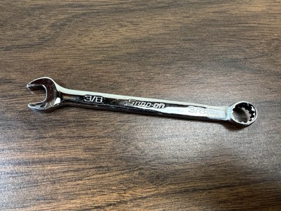 Snap-on Tools OES12B - 3/8  SAE 12 Point Spline Short Combination Wrench USA